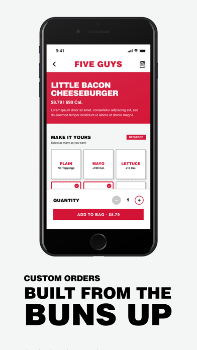 Five Guys Burgers & Fries screenshot 2