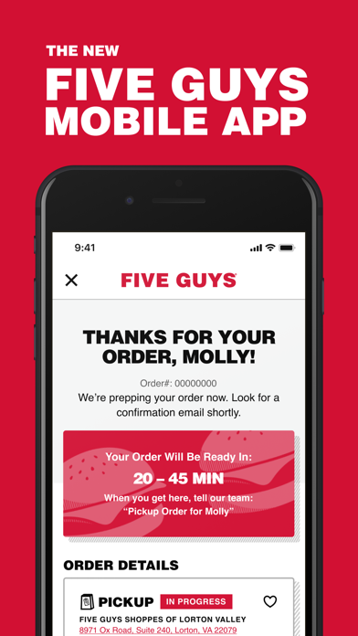 Five Guys Burgers & Fries screenshot 5