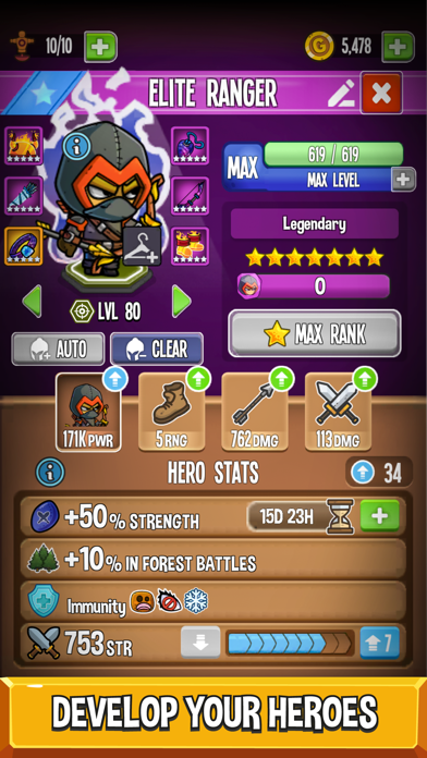 Five Heroes: The King's War screenshot 2