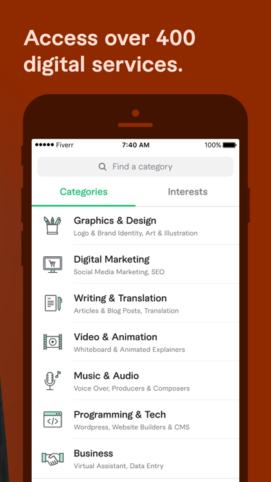 Fiverr - Freelance Services screenshot 5