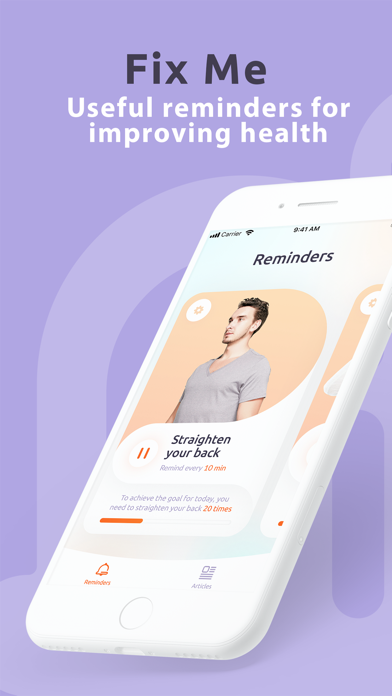 Fix.Me - Best Posture Reminder screenshot 5
