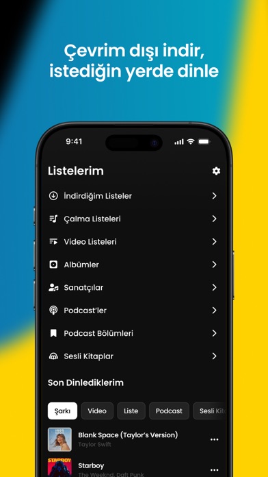 fizy – Music & Podcast screenshot 1