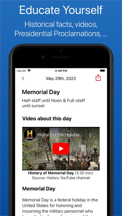 Flag Day - US Flag Alerts screenshot 2