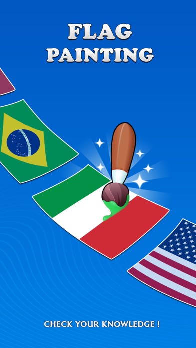 Flag Painting - Painters Games screenshot 1