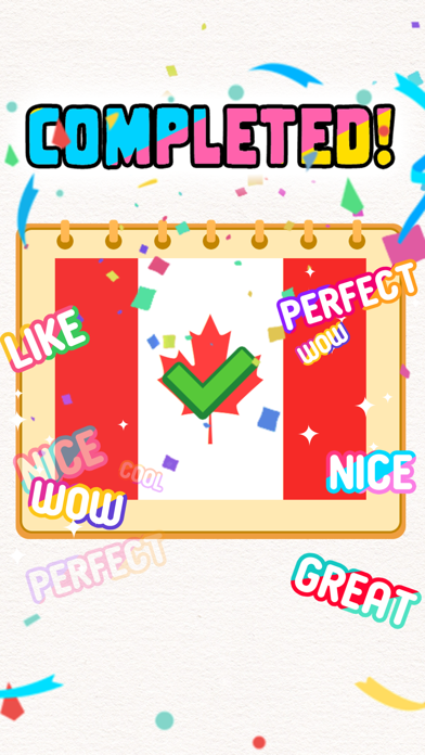 Flag Painting Puzzle screenshot 1