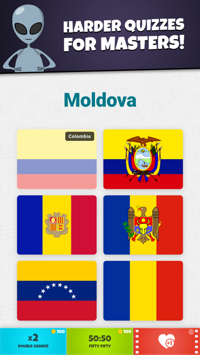 Flags 2: Map - Geography Quiz screenshot 2