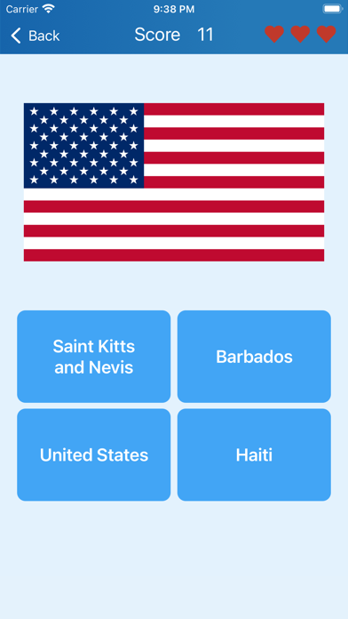 Flags of the countries - Quiz screenshot 4