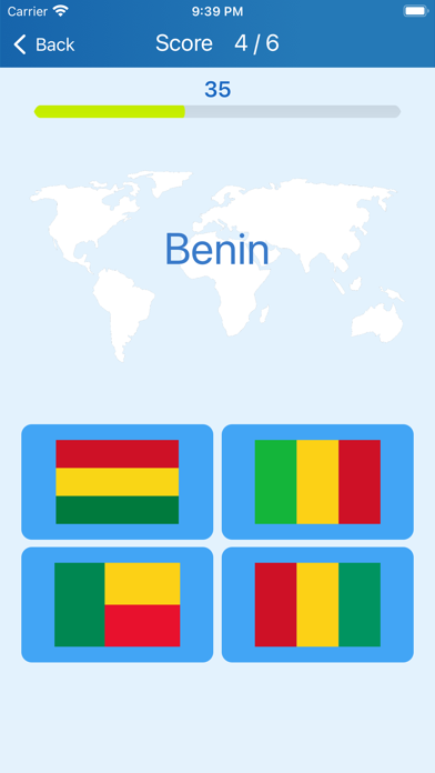 Flags of the countries - Quiz screenshot 3