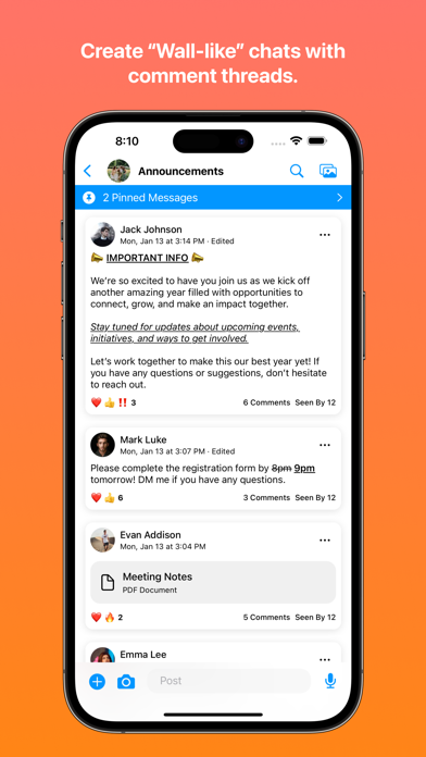 Flare - For Groups screenshot 9