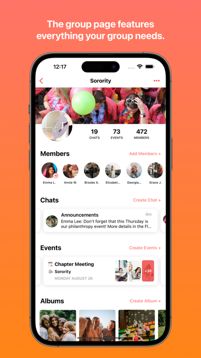 Flare - For Groups screenshot 1