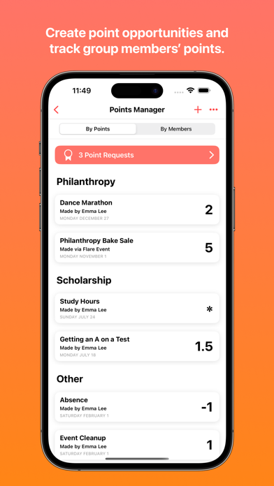 Flare - For Groups screenshot 3