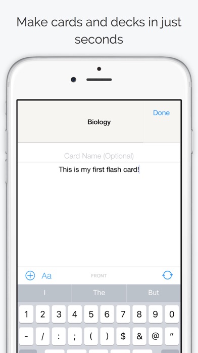 Flash Cards Flashcards Maker screenshot 3