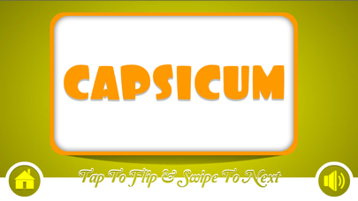 Flash Cards - Vegetables screenshot 1