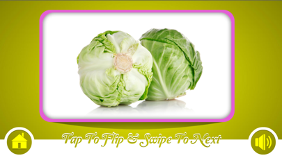Flash Cards - Vegetables screenshot 2