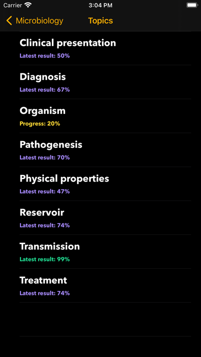 Flashcard Microbiology screenshot 4