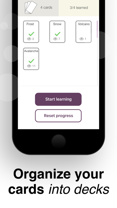 Flashcards maker - AI generate screenshot 2