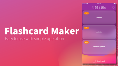 Flashcards maker - Easy to use screenshot 5