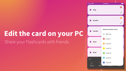 Flashcards maker - Easy to use screenshot 2