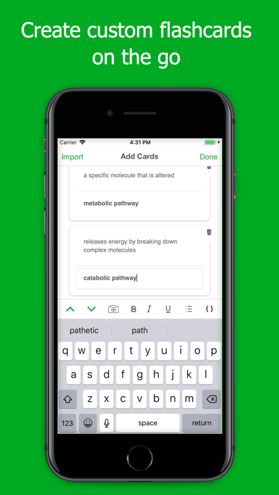 Flashcards Maker Flash Cards screenshot 5