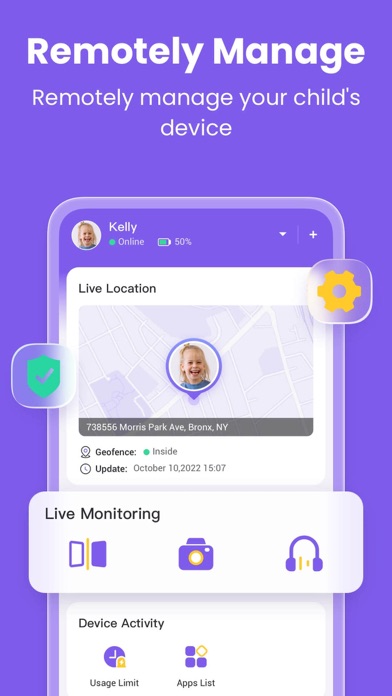 FlashGet Kids：parental control screenshot 1