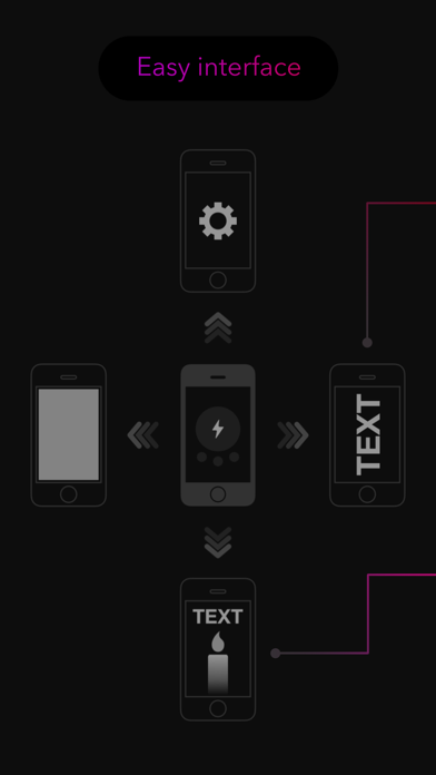 FlashMob -Smart LED Flashlight screenshot 2
