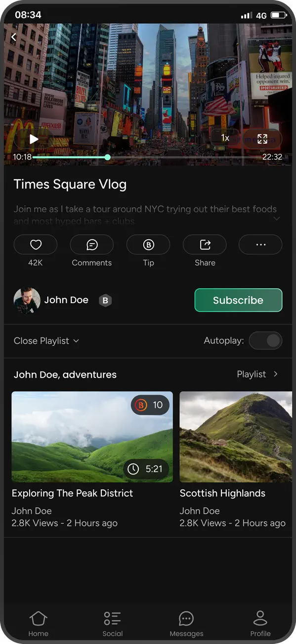 Flashy Social screenshot 3