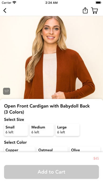 Flax & Wool Boutique screenshot 1