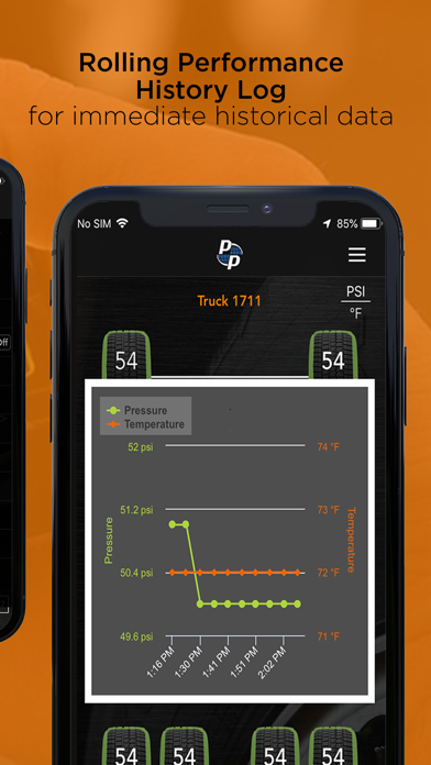 Fleet TPMS screenshot 2