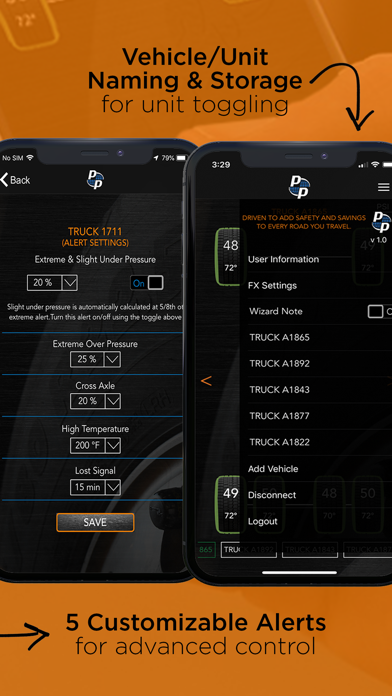 Fleet TPMS screenshot 3