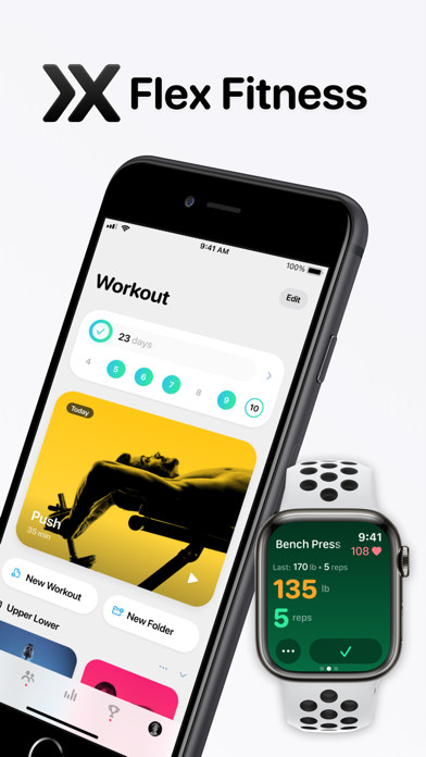 Flex AI Workout Trainer & Log screenshot 8