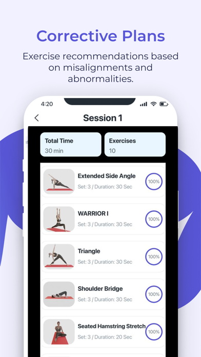 FlexiTrace Posture Analysis screenshot 3