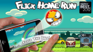 Flick Home Run ! Free Version screenshot 2