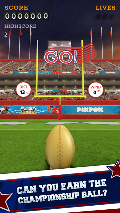 Flick Kick Field Goal Kickoff screenshot 1