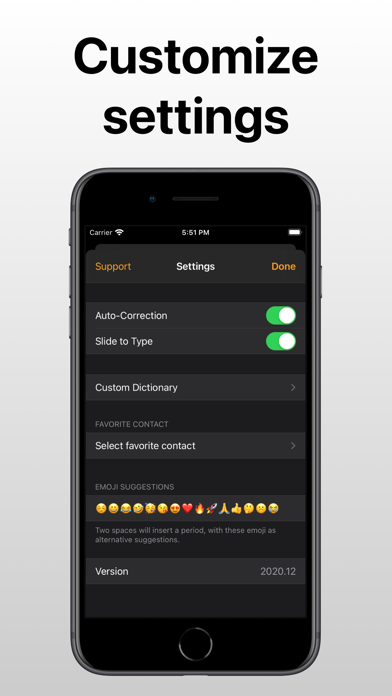 FlickType - Watch Keyboard screenshot 1
