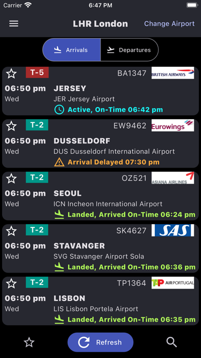 Flight Information Global screenshot 2