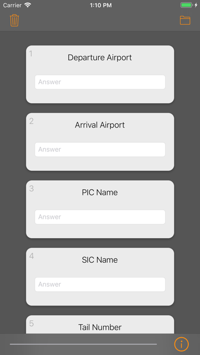 Flight Risk Assessment (FRAT) screenshot 4