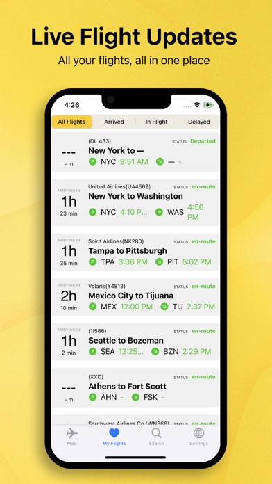 Flight Tracker Live screenshot 1