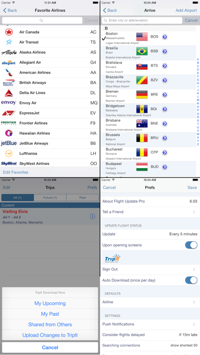 Flight Update Pro screenshot 1