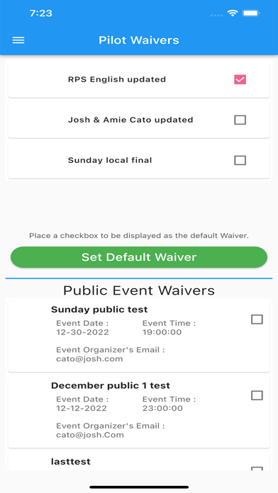 Flight Waiver screenshot 1