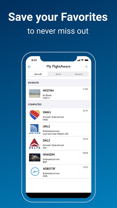 FlightAware Flight Tracker screenshot 2