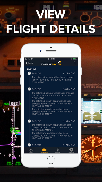FlightStats screenshot 1