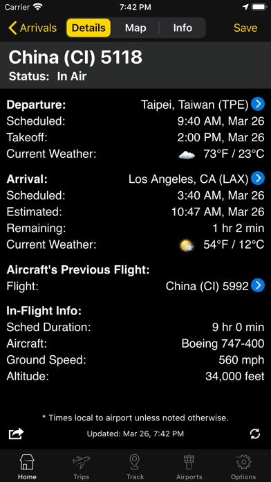 Flightview - Flight Tracker screenshot 3