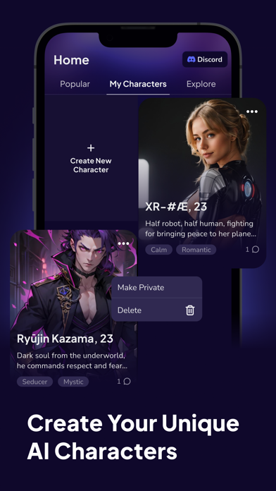 Fling AI Character & Roleplay screenshot 3