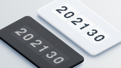 Flip clock & clock widget screenshot 3