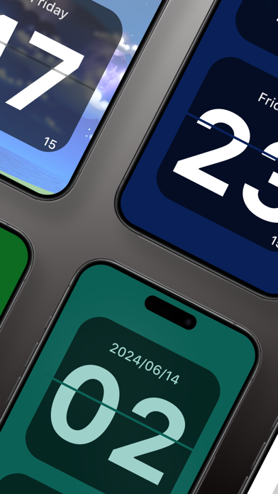 Flip Clock - Display Time screenshot 1