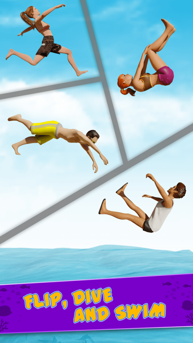 Flip Diving 3D Jumping games screenshot 1