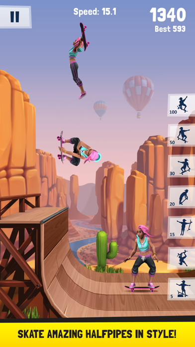 Flip Skater screenshot 1
