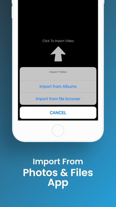 Flip video & Rotate video app screenshot 1