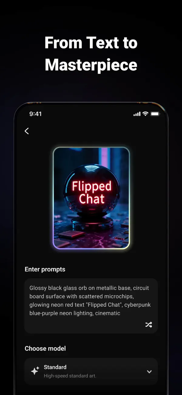 Flipped:Chat with AI Character screenshot 1