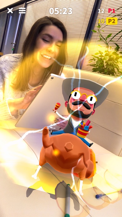 Flippy Friends Fruit Crush AR screenshot 1
